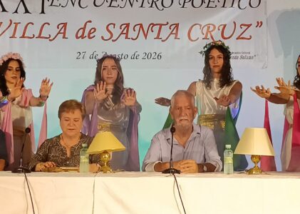 XXI Encuentro Poético «Villa de Santa Cruz» en imágenes